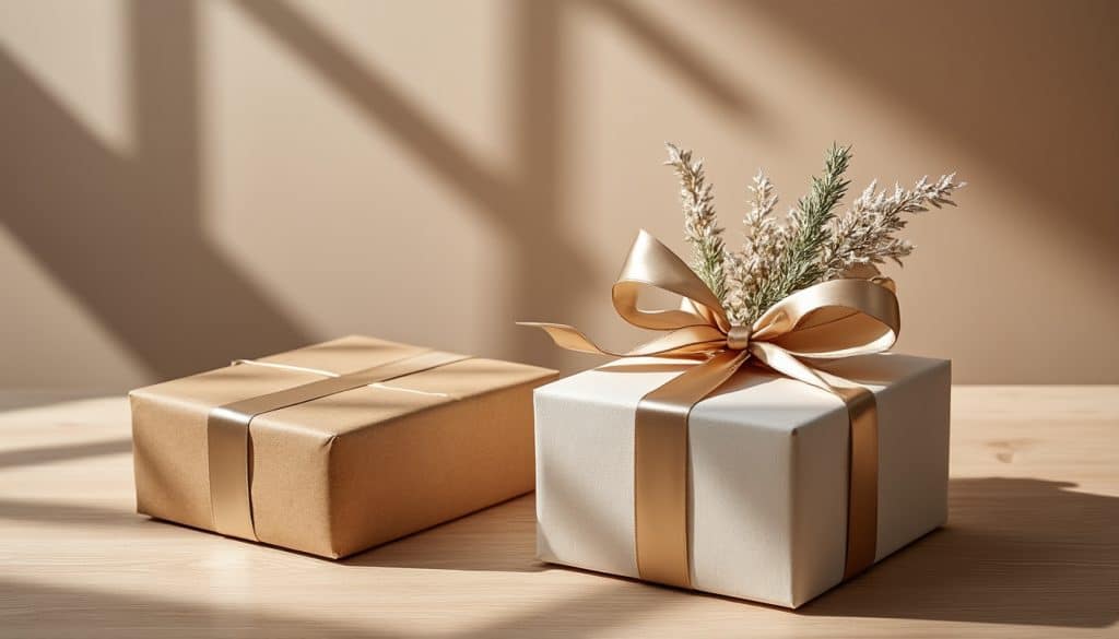 Coffret et emballage cadeau : ce qui fait la différence