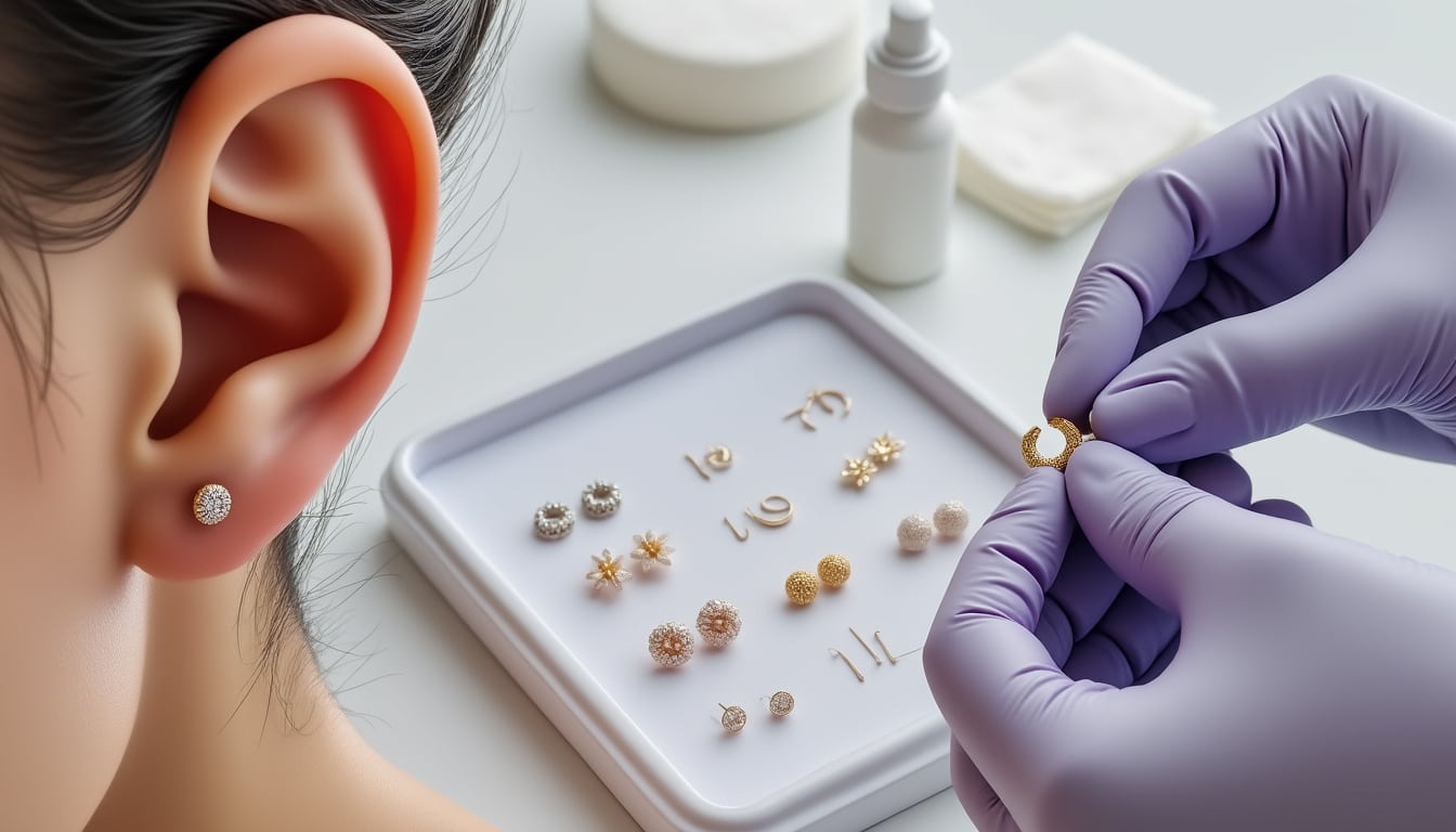 Percer les lobes : les précautions avant d&rsquo;acheter des boucles