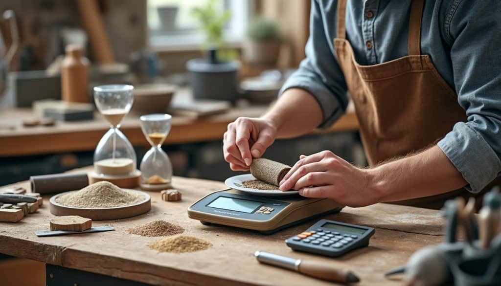 Coût matière et temps de travail : le calcul honnête
